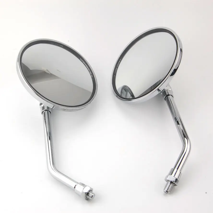 Auto Motor Car Styling Chrome Rear View Round Side Mirrors Motorcycle Fit For Honda CB500 CB550 CB650 CB750 New Accessories
Auto Motor Car Styling Chrome Rear View Round Side Mirrors Motorcycle Fit For Honda CB500 CB550 CB650 CB750 New Accessories