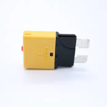 20 Amp 28V DC Circuit Breaker Car Blade Fuses Automotive Manual Reset Fuse Auto Insurance Tablets Overload Protecting Device
20 Amp 28V DC Circuit Breaker Car Blade Fuses Automotive Manual Reset Fuse Auto Insurance Tablets Overload Protecting Device