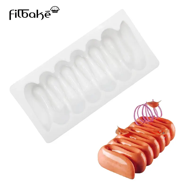 FILBAKE Silicone Mold 3D Rectangle Shape Chocolate Cake Moulds Mousse Pan Baking Cake Decorating Tools Baking Accessories
FILBAKE Silicone Mold 3D Rectangle Shape Chocolate Cake Moulds Mousse Pan Baking Cake Decorating Tools Baking Accessories