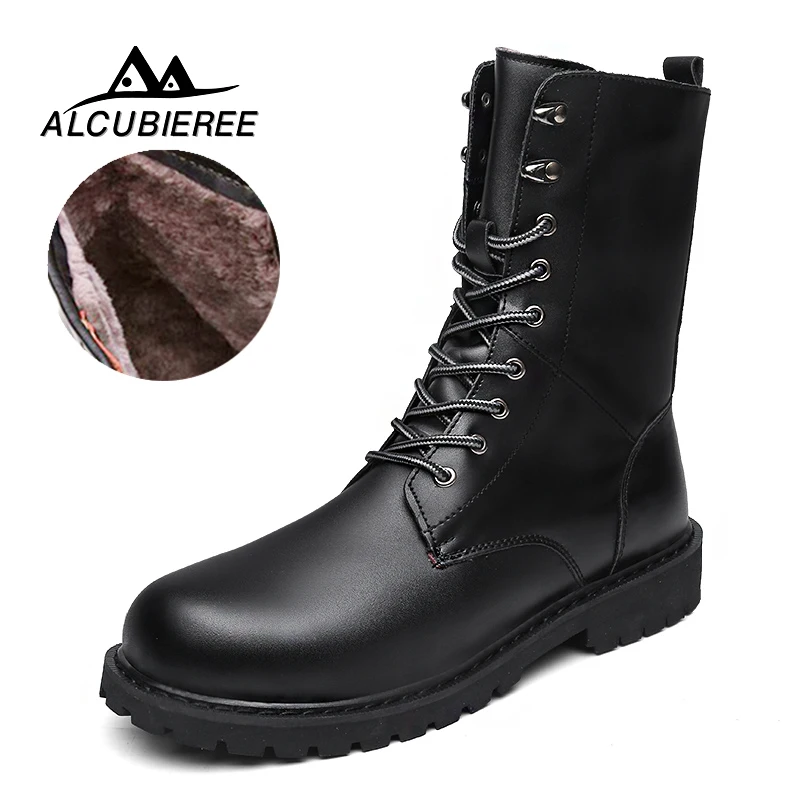 New Fashion Combat Boots Men Winter Warm Footwear Martin Military Desert Boots Men's Leather Ankle Boots Men Snow Boots Big Size
New Fashion Combat Boots Men Winter Warm Footwear Martin Military Desert Boots Men's Leather Ankle Boots Men Snow Boots Big Size