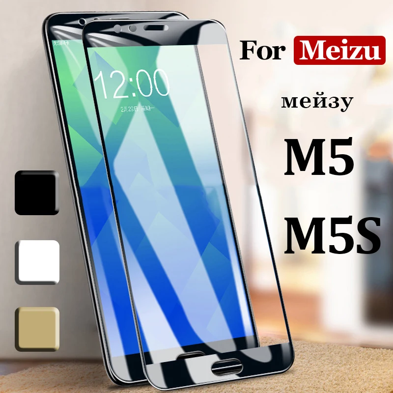 Защитный Стекло на для Meizu M5S Maisie M5 Примечание Tempered Glas Экран протектор м 5 5S