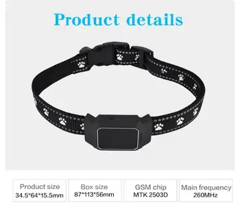 Security Finder Locator Pets GPS tracker 260MHz D35 Pet GPS GSM Tracker Dog Cat Real-time Tracking Collar r25
Security Finder Locator Pets GPS tracker 260MHz D35 Pet GPS GSM Tracker Dog Cat Real-time Tracking Collar r25