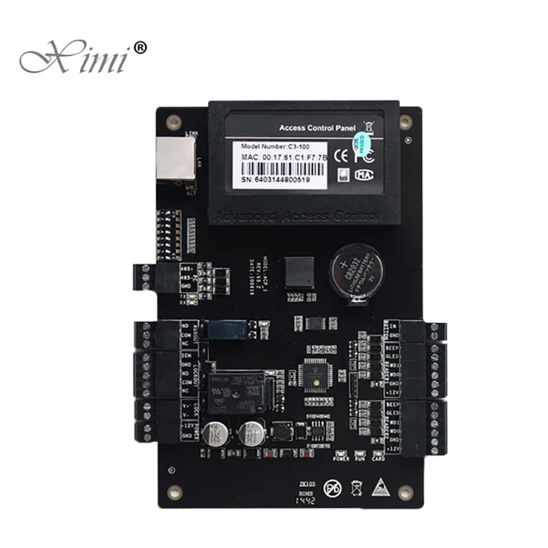 ZK C3-100 RS485 TCP/IP One-door Two-Way Access Control Panel Wiegand Access Control Board Single Door Access Control System
ZK C3-100 RS485 TCP/IP One-door Two-Way Access Control Panel Wiegand Access Control Board Single Door Access Control System