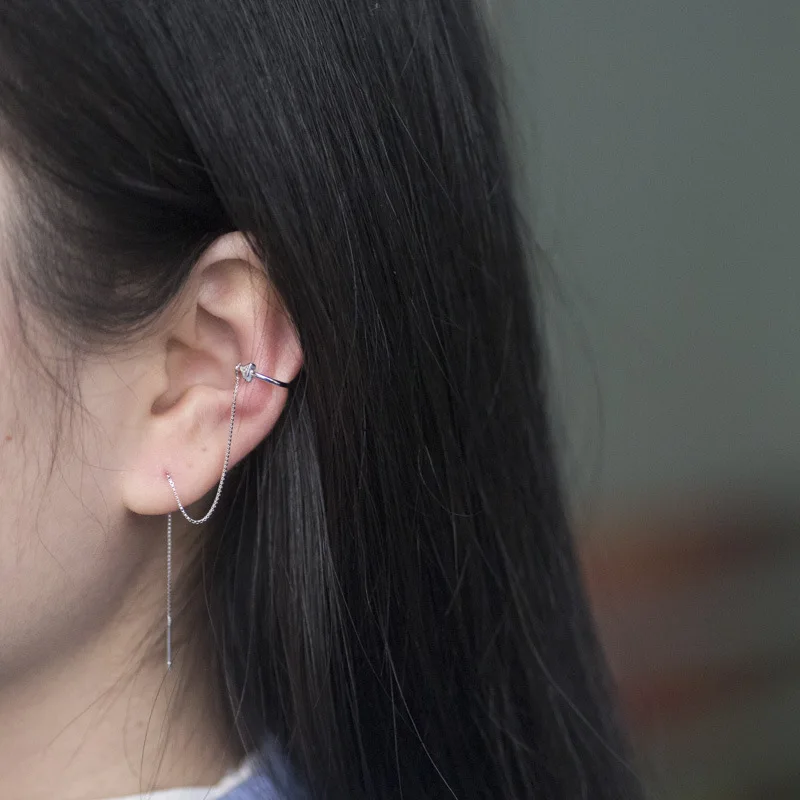 KobitAce 925 Sterling Silver Ear Wires love ear clip paragraph ear line original design personality all-match Earrings
KobitAce 925 Sterling Silver Ear Wires love ear clip paragraph ear line original design personality all-match Earrings