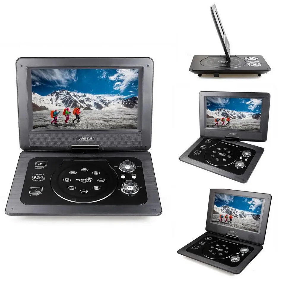 Portable DVD Player 9 inch Swivel DVD Player USB Portable TV Portatil DVD Player TV Car Charger DVD Player UK/US/EU Plug
Portable DVD Player 9 inch Swivel DVD Player USB Portable TV Portatil DVD Player TV Car Charger DVD Player UK/US/EU Plug