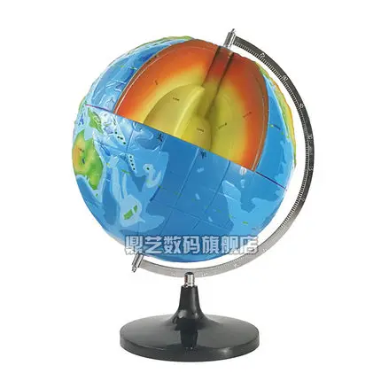 Geography teaching aids earth's interior tectonic model 32cm teaching instrument free shipping
Geography teaching aids earth's interior tectonic model 32cm teaching instrument free shipping