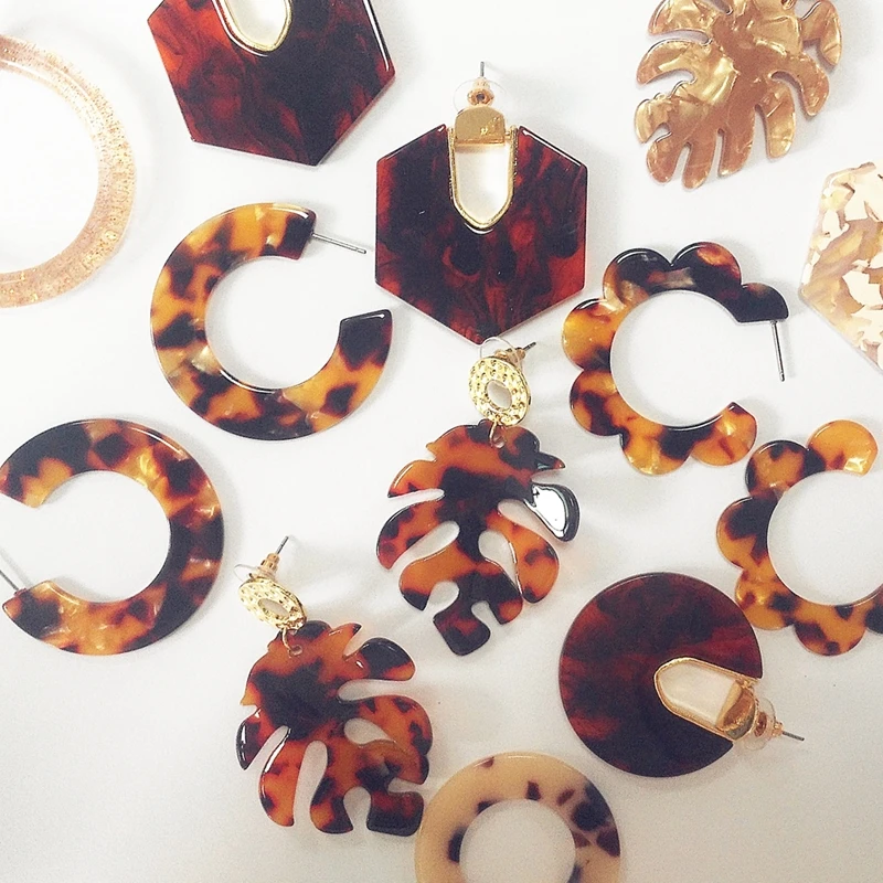 AOTEMAN New Colorful Heart Resin ZA Fashion Women Statement Earrings Leopard Large Dangle Drop Earrings Party Jewelry Wholesale
AOTEMAN New Colorful Heart Resin ZA Fashion Women Statement Earrings Leopard Large Dangle Drop Earrings Party Jewelry Wholesale