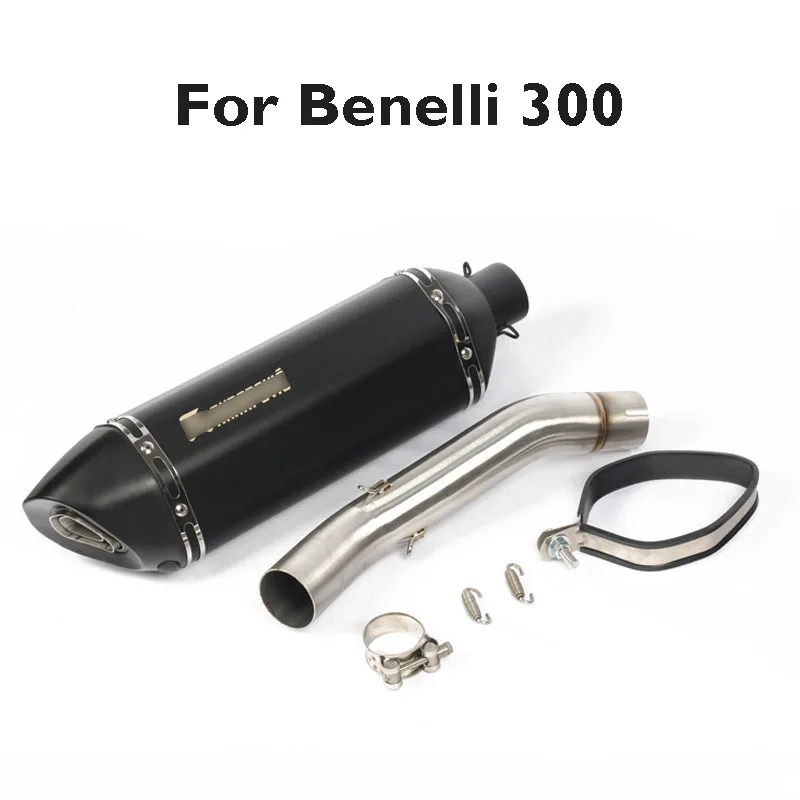 For Benelli 300 Motorcycle Exhaust Muffler Exhaust System Tip Tail Pipe Mid Link Tube Slip on Exhaust for Benelli 300
For Benelli 300 Motorcycle Exhaust Muffler Exhaust System Tip Tail Pipe Mid Link Tube Slip on Exhaust for Benelli 300