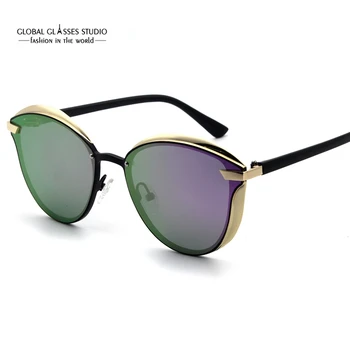 Fashion Design Cat-Eye Shape Gold Sliver Matel Frame Colorful Polaroid UV400 For Lady And Woman RST016
Fashion Design Cat-Eye Shape Gold Sliver Matel Frame Colorful Polaroid UV400 For Lady And Woman RST016