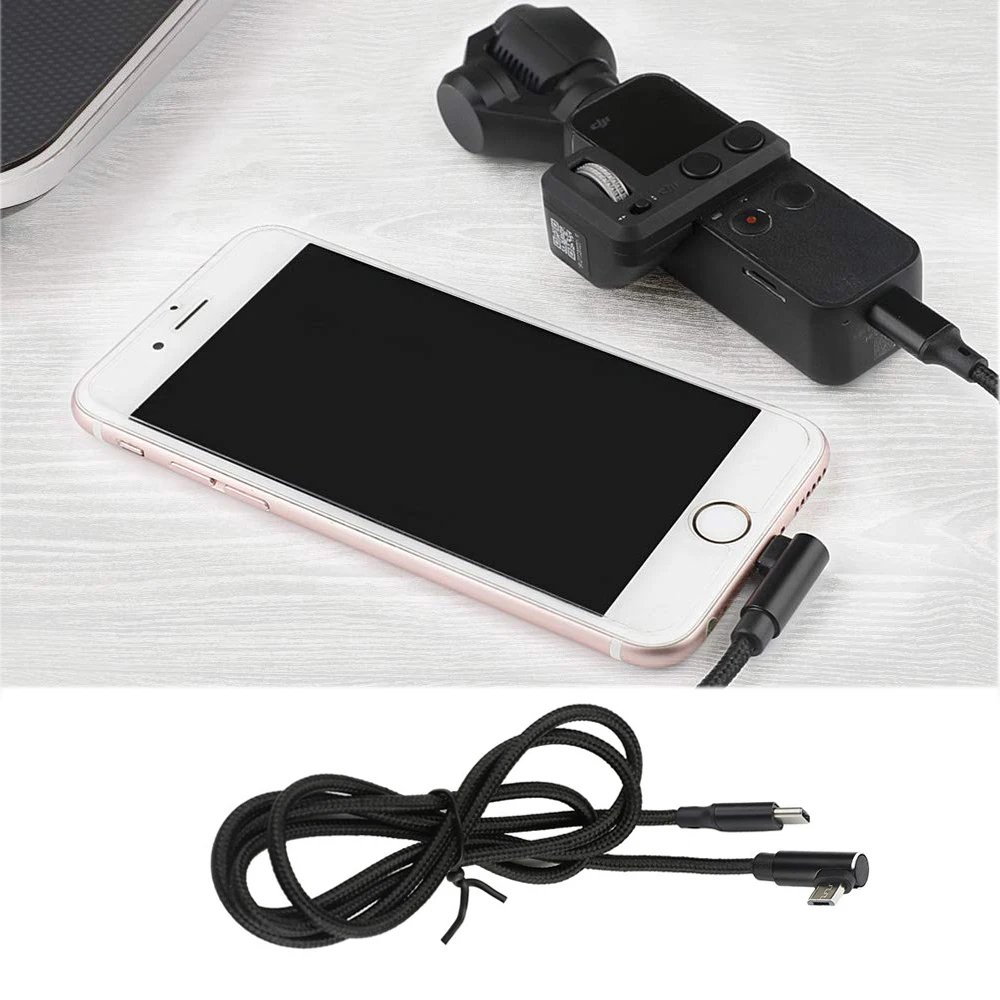 Extension Cord Charging Cable Type-c to IOS Micro-USB Android Power Cord iPhone Phone Data Line Wire for DJI Osmo Pocket Action
Extension Cord Charging Cable Type-c to IOS Micro-USB Android Power Cord iPhone Phone Data Line Wire for DJI Osmo Pocket Action