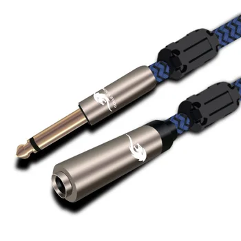 1/4'' Mono 6.35mm Jack Male to Female Plug Audio Extension Cable For Guitars Amplifier Mixer Console Microphone 1m 2m 3m 5m 8m
1/4'' Mono 6.35mm Jack Male to Female Plug Audio Extension Cable For Guitars Amplifier Mixer Console Microphone 1m 2m 3m 5m 8m