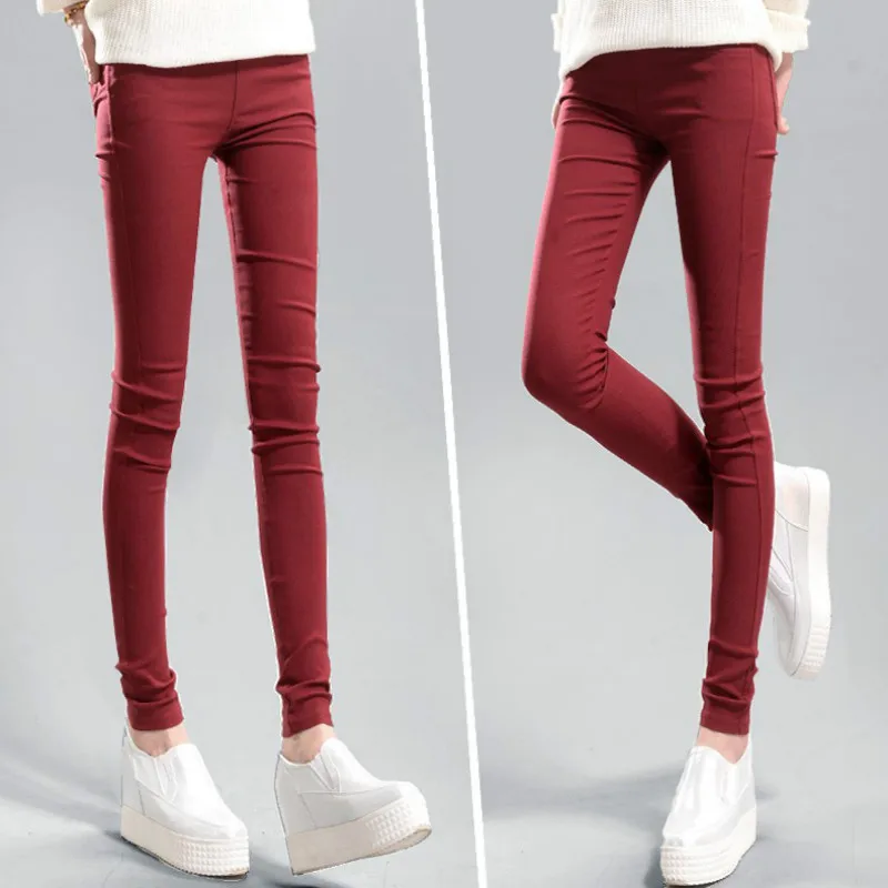 2019 Spring Autumn High Waist Pants Women Sweatpants Solid Color Skinny Pencil Pants Casual Tunic Elastic Waist Trousers Female
2019 Spring Autumn High Waist Pants Women Sweatpants Solid Color Skinny Pencil Pants Casual Tunic Elastic Waist Trousers Female