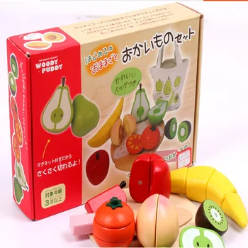 High Qulity Children Wood Kitchen Toys Colorful Pretend Toys Educational Cut fruit Toys for Kids Baby
High Qulity Children Wood Kitchen Toys Colorful Pretend Toys Educational Cut fruit Toys for Kids Baby