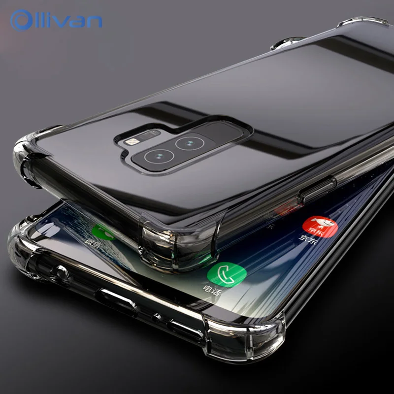 OLLIVAN ShockProof Case For Samsung Galaxy A5 A7 A3 J3 J5 J7 2017 J4 J6 A6 A8 Plus A7 A9 2018 Clear Silicone Soft Back Cover
OLLIVAN ShockProof Case For Samsung Galaxy A5 A7 A3 J3 J5 J7 2017 J4 J6 A6 A8 Plus A7 A9 2018 Clear Silicone Soft Back Cover
