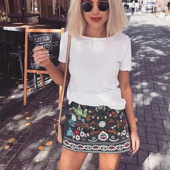 Droppshiping Women High Waist Floral Printed Short A-Line Skirt Bodycon Zipper Mini Skirts dg88
Droppshiping Women High Waist Floral Printed Short A-Line Skirt Bodycon Zipper Mini Skirts dg88
