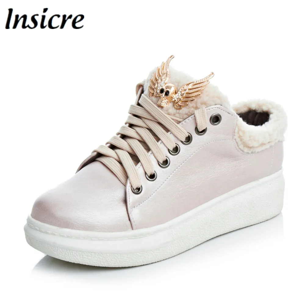 Insicre woman winter boots big size 33-43 flat with heel lace-up platform non-slip women casual shoes ankle boots
Insicre woman winter boots big size 33-43 flat with heel lace-up platform non-slip women casual shoes ankle boots