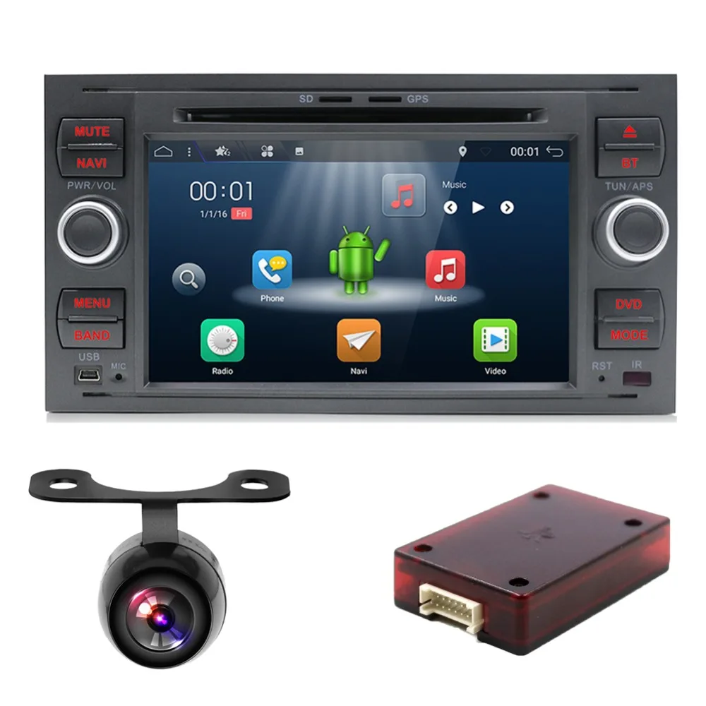 Bosion Car DVD Player Android 7.1 Audio for Ford Mondeo/S-max/Focus C-MAX Galaxy Fiesta Form Fusion, Car Stereo with Bluetooth
Bosion Car DVD Player Android 7.1 Audio for Ford Mondeo/S-max/Focus C-MAX Galaxy Fiesta Form Fusion, Car Stereo with Bluetooth
