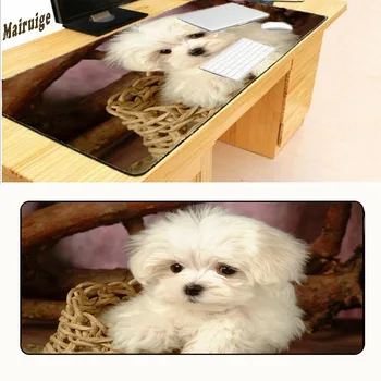 Mairuige Big Size Lovely White Dog Mouse Pad High Quality Rubber Durable Non-slip Rubber Keyboard Mouse Mat Professional Custom
Mairuige Big Size Lovely White Dog Mouse Pad High Quality Rubber Durable Non-slip Rubber Keyboard Mouse Mat Professional Custom