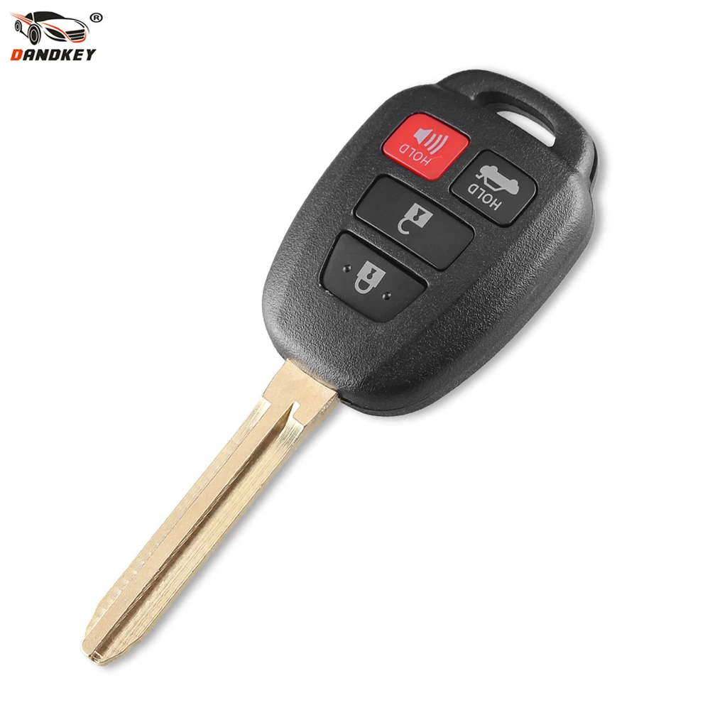 DANDKEY 10pcs/lot Car Styling 4 Buttons Remote Car TOY43 Blade Key Fob For 2012 2013 2014 Toyota Camry
DANDKEY 10pcs/lot Car Styling 4 Buttons Remote Car TOY43 Blade Key Fob For 2012 2013 2014 Toyota Camry