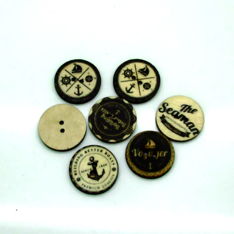 50pc 15mm Mixed Round Anchor Wooden Buttons For Clothes Knitting Crafts Sewing Scrapbooking DIY Fabric Needlework Accessroies
50pc 15mm Mixed Round Anchor Wooden Buttons For Clothes Knitting Crafts Sewing Scrapbooking DIY Fabric Needlework Accessroies