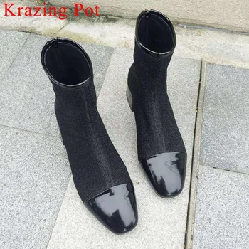 2019 european superstars classic square toe stretch mid-calf boots plus size med chunky heeks metal zipper cow leather boots L87
2019 european superstars classic square toe stretch mid-calf boots plus size med chunky heeks metal zipper cow leather boots L87