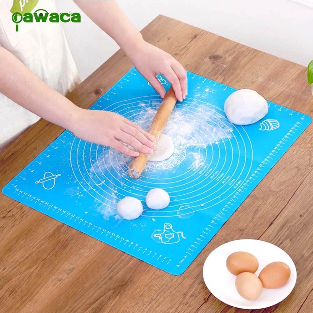 50x40cm Silicone Mats Non-Stick Baking Mats Cake Liners Pad Rolling Dough Cutting Pizza Dough Fondant Cake Pastry Kitchen Tools
50x40cm Silicone Mats Non-Stick Baking Mats Cake Liners Pad Rolling Dough Cutting Pizza Dough Fondant Cake Pastry Kitchen Tools