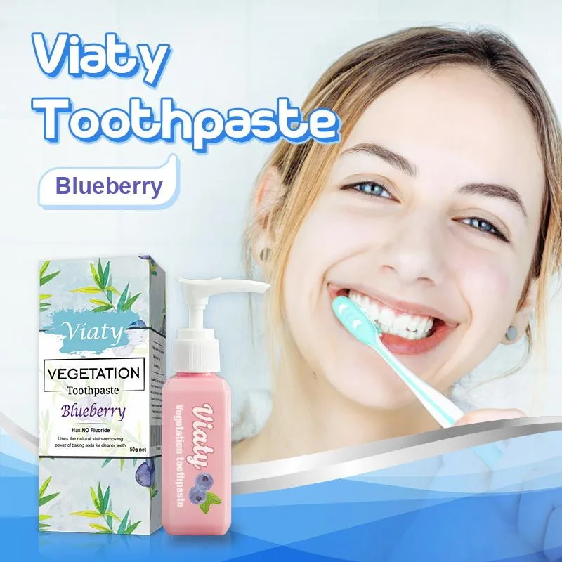 Viaty Toothpaste Baking soda Toothpaste Stain Removal Whitening Fight Bleeding Gums Fresh Blueberry Bottled Toothpaste
Viaty Toothpaste Baking soda Toothpaste Stain Removal Whitening Fight Bleeding Gums Fresh Blueberry Bottled Toothpaste