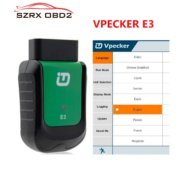 XTUNER E3 wifi Full Systems Car Diagnostic Tool Free Car software easydiag 3.0 OBDII/EOBD Code Reader VPECKER E3 Multi-language
XTUNER E3 wifi Full Systems Car Diagnostic Tool Free Car software easydiag 3.0 OBDII/EOBD Code Reader VPECKER E3 Multi-language
