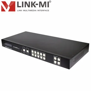 LINK-MI HDMI 4x4 Matrix Switcher 4K2K /3D Professional HDMI 2.0 HDCP2.2 MATRIX 4x4 18G 4:4:4 IR Remote Control, RS-232, TCP/IP
LINK-MI HDMI 4x4 Matrix Switcher 4K2K /3D Professional HDMI 2.0 HDCP2.2 MATRIX 4x4 18G 4:4:4 IR Remote Control, RS-232, TCP/IP