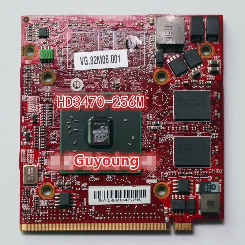 For ATI Mobility Radeon HD3470 HD 3470 256MB VAG Card for Acer Aspire 4920G 5530G 5720G 6530G 5630G 5920G
For ATI Mobility Radeon HD3470 HD 3470 256MB VAG Card for Acer Aspire 4920G 5530G 5720G 6530G 5630G 5920G