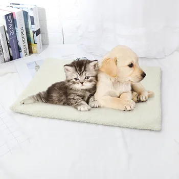 Pet Cushion Self -Heating Safety Uncharged Lamb cashmere Big Mats for Dog Cat Bed Beige/White Pet Animals Cushion
Pet Cushion Self -Heating Safety Uncharged Lamb cashmere Big Mats for Dog Cat Bed Beige/White Pet Animals Cushion
