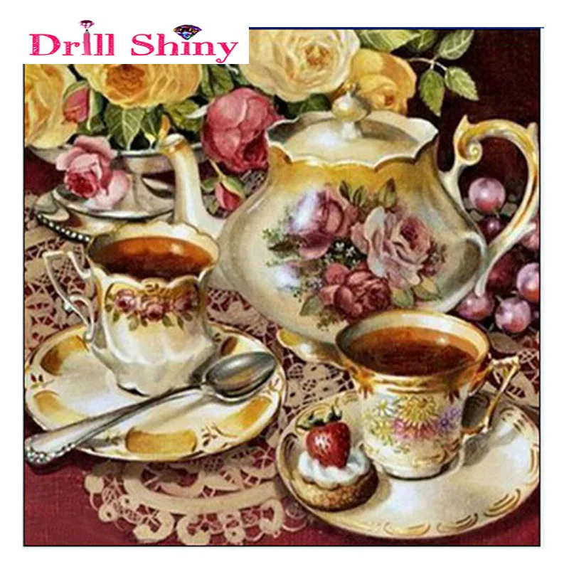 Diamond Embroidery Teacup pattern DIY Needlework 3D Diamond Painting Cross Stitch Full Rhinestones Painting home Decor
Diamond Embroidery Teacup pattern DIY Needlework 3D Diamond Painting Cross Stitch Full Rhinestones Painting home Decor