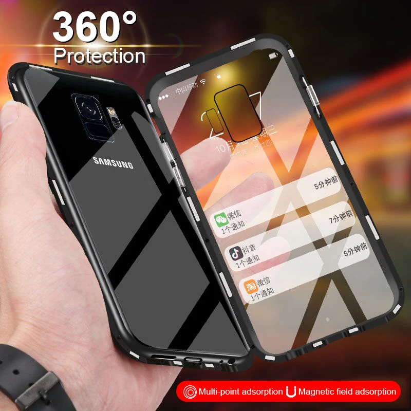 Luxury 360 Degree Magnet Case On The For Samsung Galaxy S8 S9 Plus Shockproof Case For Samsung Galaxy Note 8 9 Bumper Case Cover
Luxury 360 Degree Magnet Case On The For Samsung Galaxy S8 S9 Plus Shockproof Case For Samsung Galaxy Note 8 9 Bumper Case Cover