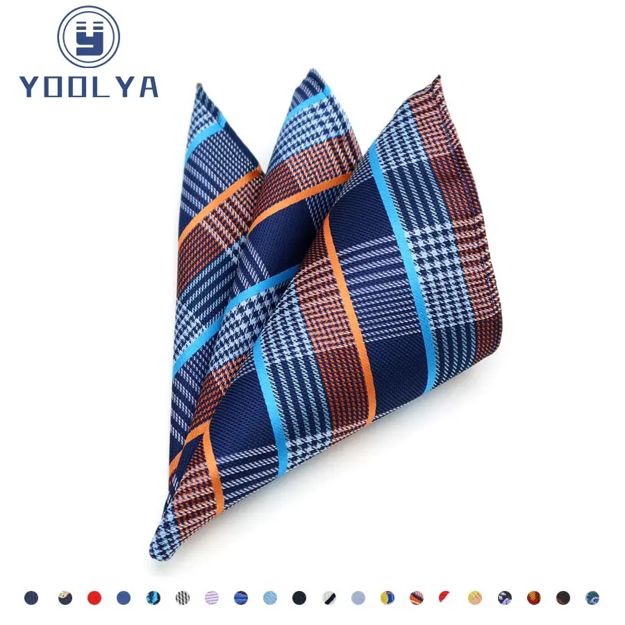 High Quality Plaid Check Striped Men's Silk Handkerchief Vintage Hanky Man Jacquard Woven Pocket Square 25*25cm Wedding Party
High Quality Plaid Check Striped Men's Silk Handkerchief Vintage Hanky Man Jacquard Woven Pocket Square 25*25cm Wedding Party