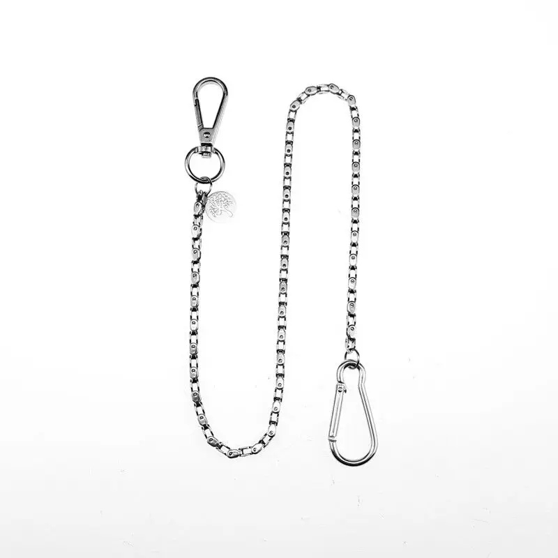 45cm long metal wallet chain belt chain rock punk fashion denim bicycle chain keychain men hip hop jewelry friendship gifts
45cm long metal wallet chain belt chain rock punk fashion denim bicycle chain keychain men hip hop jewelry friendship gifts