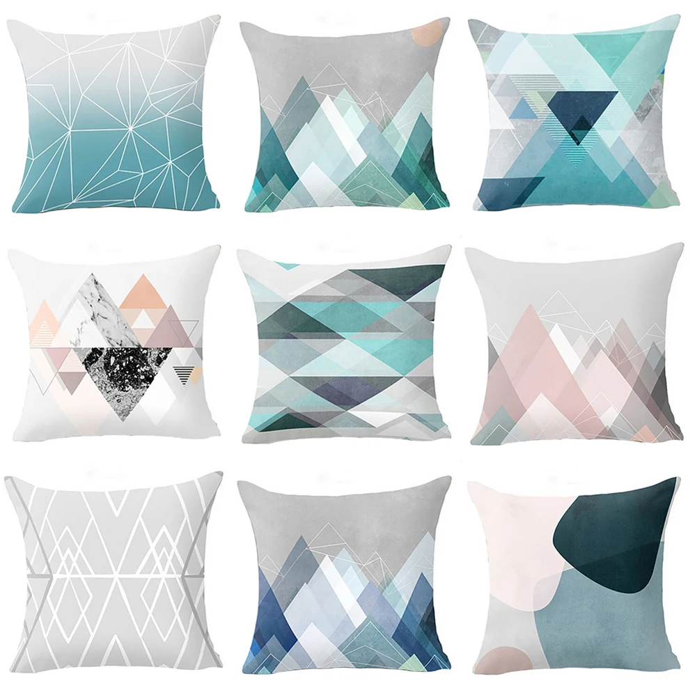 45*45cm Geometric Pattern Zippered Pillow Case Home Room Fashion Soft Waist Cushion Pillowcase
45*45cm Geometric Pattern Zippered Pillow Case Home Room Fashion Soft Waist Cushion Pillowcase