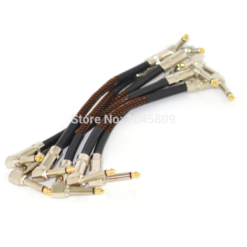 6X Guitar Effects pedal cable for guitar stompbox Pedal board Instrument Cable free shipping
6X Guitar Effects pedal cable for guitar stompbox Pedal board Instrument Cable free shipping