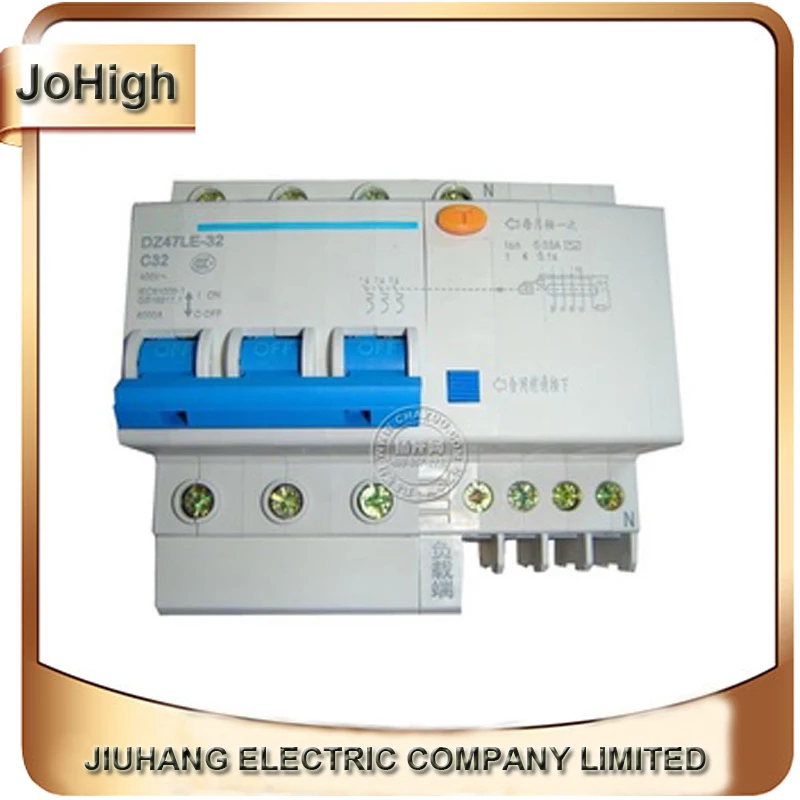 DZ47LE 3P N 40A 220 380V Small earth circuit breaker DZ47LE-40A Household leakage
DZ47LE 3P N 40A 220 380V Small earth circuit breaker DZ47LE-40A Household leakage