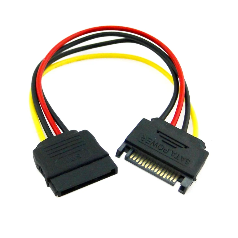 pcies/lot SATA 2 15pin Male to Female Serial line power line extension M F M-F SATA hard disk Power Extension Cable 20cm
pcies/lot SATA 2 15pin Male to Female Serial line power line extension M F M-F SATA hard disk Power Extension Cable 20cm