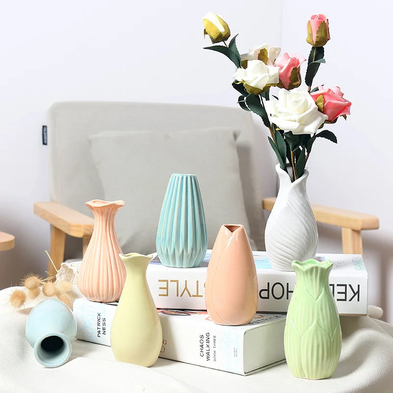 Cute Ceramic Vase Hydroponic Plant Arrangement Home Living Room Dried Flower Decor Small Flower Arrangement Without Flower
Cute Ceramic Vase Hydroponic Plant Arrangement Home Living Room Dried Flower Decor Small Flower Arrangement Without Flower