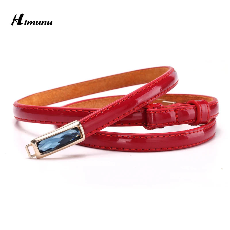 Hot Sale Mosaic Rhinestone Splice Buckle Patent PU Leather Thin Female Belts for Women Ms. clothing Cummerbunds Fashion Girdles
Hot Sale Mosaic Rhinestone Splice Buckle Patent PU Leather Thin Female Belts for Women Ms. clothing Cummerbunds Fashion Girdles