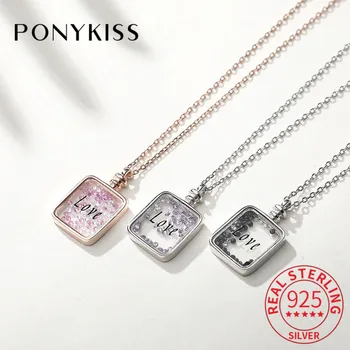PONYKISS Real 925 Sterling Silver Perfume Bottle Zircon Pendant Necklace Delicate Elegant Jewelry Accessory Fine Gift For Party
PONYKISS Real 925 Sterling Silver Perfume Bottle Zircon Pendant Necklace Delicate Elegant Jewelry Accessory Fine Gift For Party