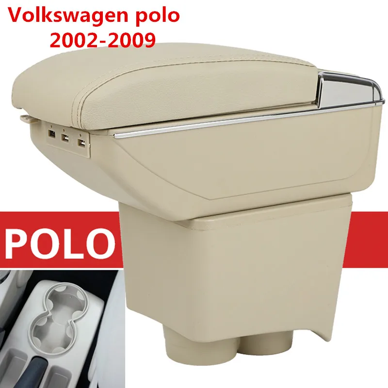 Storage Box Center Console Leather Cup Holder Dual Layer Armrest Arm Rest For Volkswagen VW Polo 9N 02-2009 2005 2006 2007 2008
Storage Box Center Console Leather Cup Holder Dual Layer Armrest Arm Rest For Volkswagen VW Polo 9N 02-2009 2005 2006 2007 2008