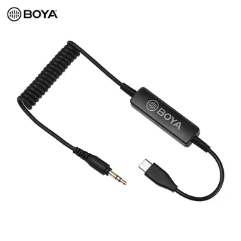 BOYA 35C-USB C 3.5mm to USB Type-C Connector Audio Cable for 3.5mm Self-powered Microphones to be Used with USB Type-C Jack
BOYA 35C-USB C 3.5mm to USB Type-C Connector Audio Cable for 3.5mm Self-powered Microphones to be Used with USB Type-C Jack