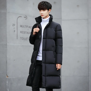 Plus Size 5XL Winter Jacket Men Long Parkas Brand Clothing Cotton Overcoat Solid Black Stand Collar Thick Warm Male Coats
Plus Size 5XL Winter Jacket Men Long Parkas Brand Clothing Cotton Overcoat Solid Black Stand Collar Thick Warm Male Coats