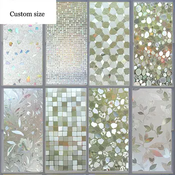 No Glue 3D Laser Electrostatic Glass Film For Move Doors and Windows Flower Paper Drop-Shipping Sunshade Opaque Window Stickers
No Glue 3D Laser Electrostatic Glass Film For Move Doors and Windows Flower Paper Drop-Shipping Sunshade Opaque Window Stickers