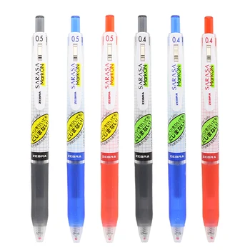 Japanese zebra JJ77 color press quick-drying gel pen student signature pen 0.4 or 0.5mm 6pcs
Japanese zebra JJ77 color press quick-drying gel pen student signature pen 0.4 or 0.5mm 6pcs