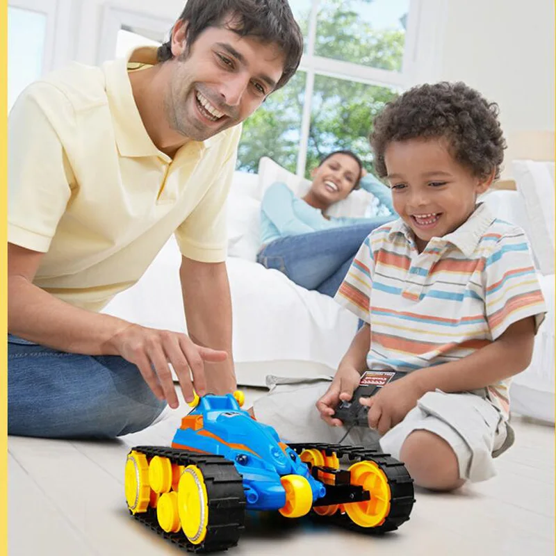Children's Remote Control Tank Car Toy Parent-Child Charging Children's Cross-Country Toy Tank Crawler Toy Boy And Girl Car
Children's Remote Control Tank Car Toy Parent-Child Charging Children's Cross-Country Toy Tank Crawler Toy Boy And Girl Car