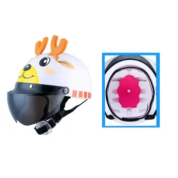 Children's cycling security Helmet Cute Cartoon Child Bicycle Scooter Protective Helmet with Mesh Cotton Lining
Children's cycling security Helmet Cute Cartoon Child Bicycle Scooter Protective Helmet with Mesh Cotton Lining