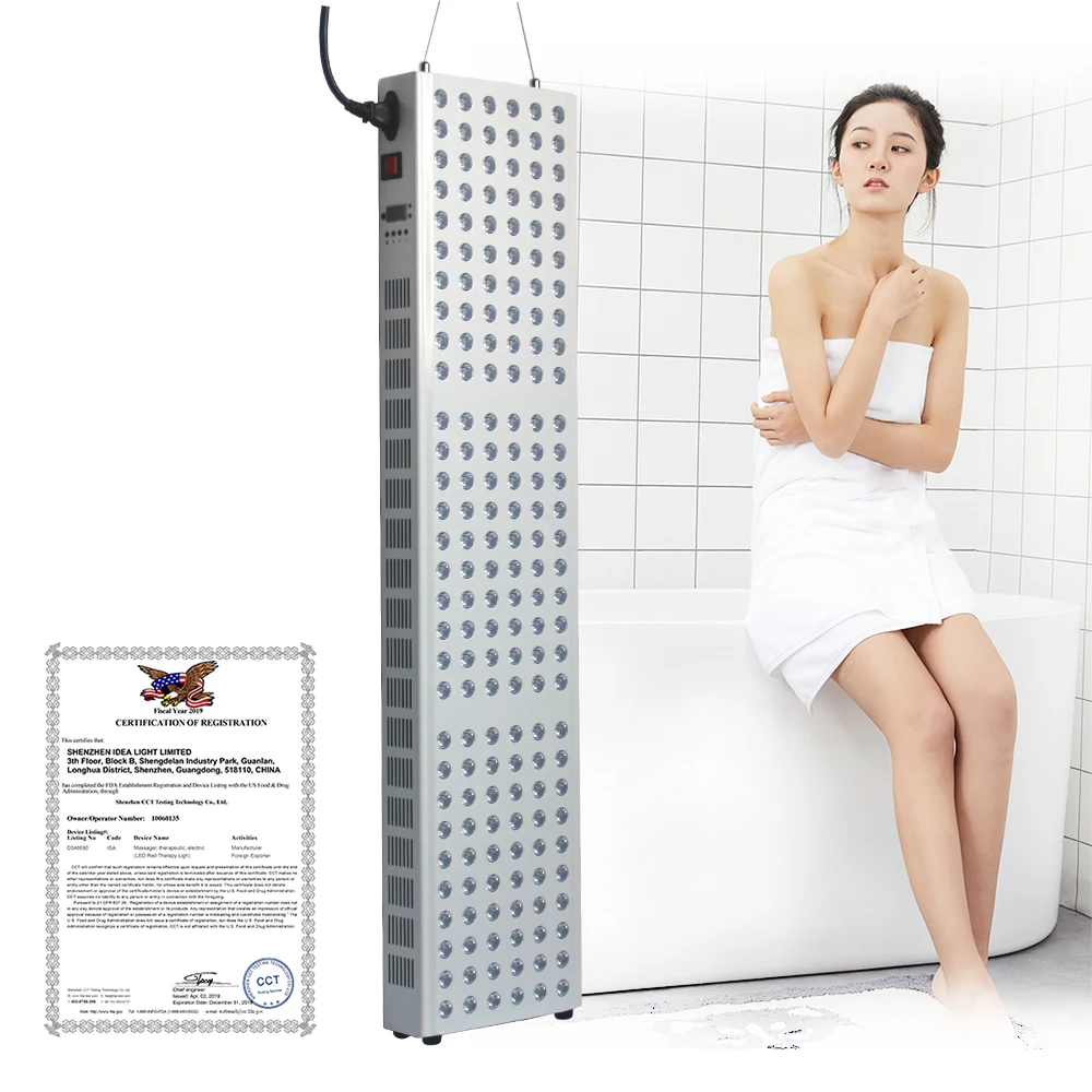 TL300 fda approved led light therapy 660nm 850nm led Red Light therapy panel fda for Skin Beauty
TL300 fda approved led light therapy 660nm 850nm led Red Light therapy panel fda for Skin Beauty